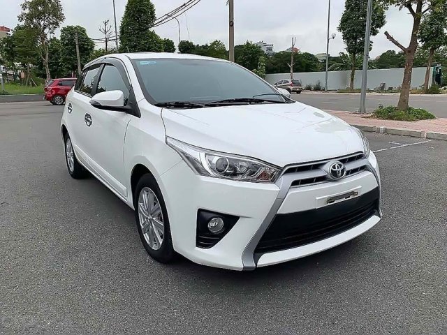 Bán Toyota Yaris 1.5G sản xuất năm 2017, màu trắng, nhập khẩu  