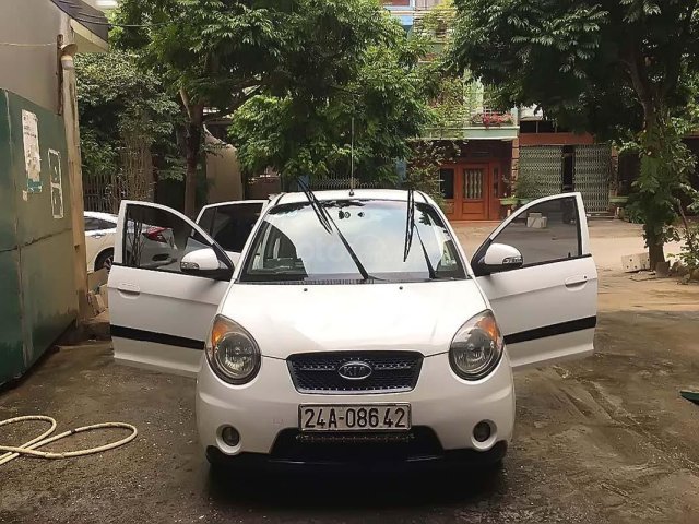 Bán Kia Morning LX 1.0 MT đời 2008, màu trắng, xe nhập0