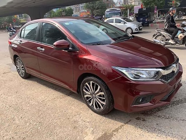 Bán Honda City CVT đời 2018, màu đỏ, số tự động, 540 triệu0