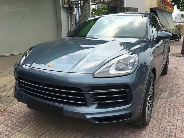 Bán Porsche Cayenne 3.0 V6 2018, màu xanh lam, nhập khẩu0