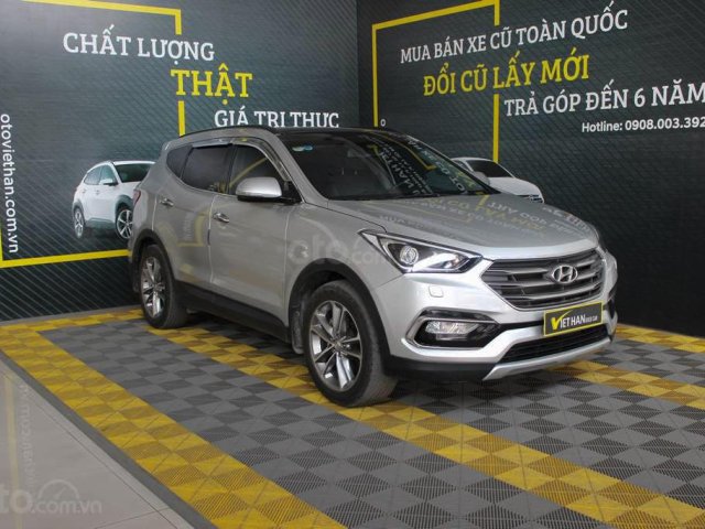 Hyundai Santa Fe 2.2AT CRDI 4WD 2017, có kiểm định chất lượng, trả góp 70%0