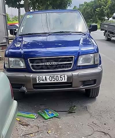 Cần bán gấp Isuzu Trooper LS đời 2003, màu xanh lam0