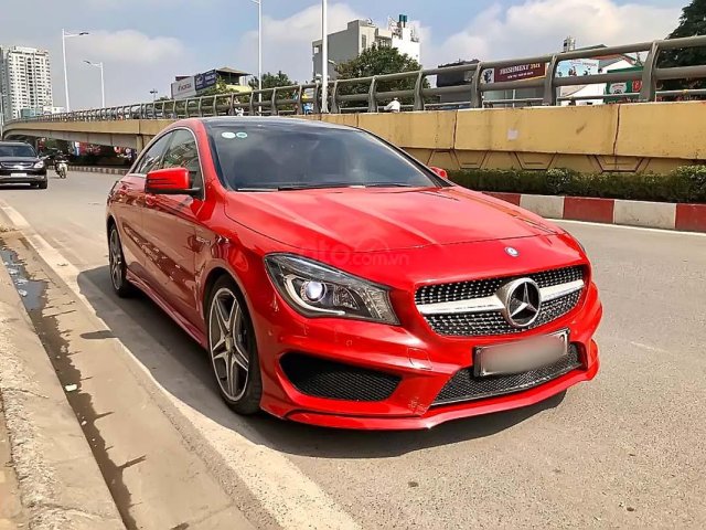 Bán Mercedes CLA 250 4matic sản xuất 2014, màu đỏ, nhập khẩu, giá 960tr0