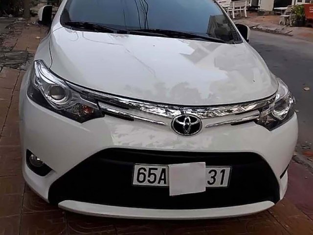 Bán Toyota Vios 1.5G năm sản xuất 2018, màu trắng, giá 510tr