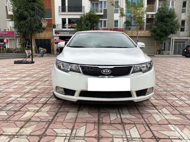 Cần bán lại xe Kia Cerato 1.6AT năm 2011, màu trắng, nhập khẩu0