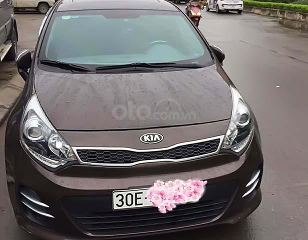 Bán xe cũ Kia Rio đời 2015, màu nâu, nhập khẩu