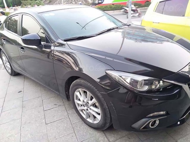 Bán ô tô Mazda 3 1.5AT năm 2015, màu đen chính chủ0