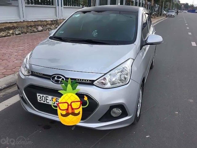 Bán Hyundai Grand i10 đời 2016, màu bạc, xe nhập chính chủ