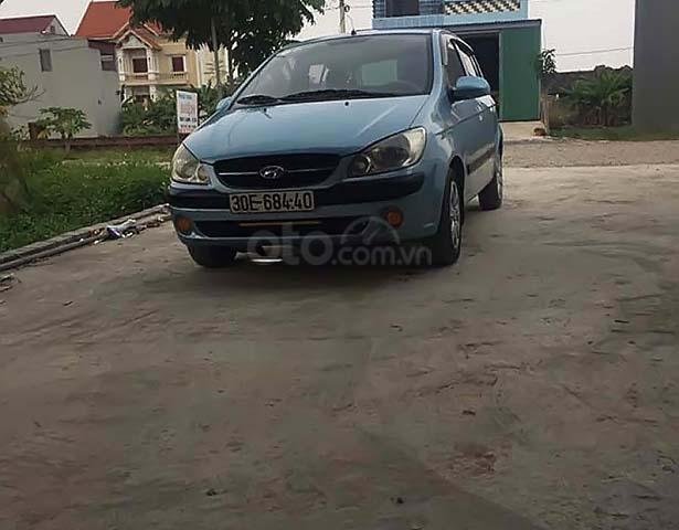 Cần bán Hyundai Getz 1.1 MT năm sản xuất 2009, màu xanh lam, nhập khẩu 