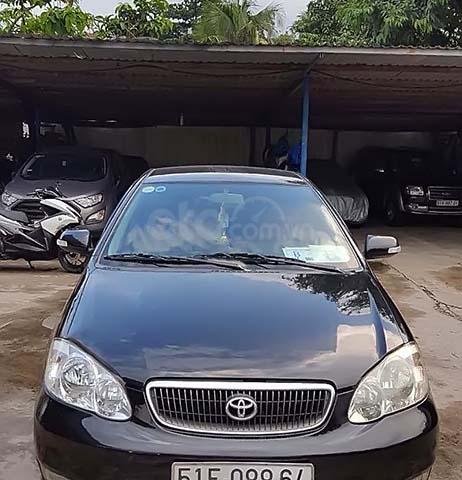 Bán Toyota Corolla Altis 1.8G MT sản xuất năm 2003, màu đen0