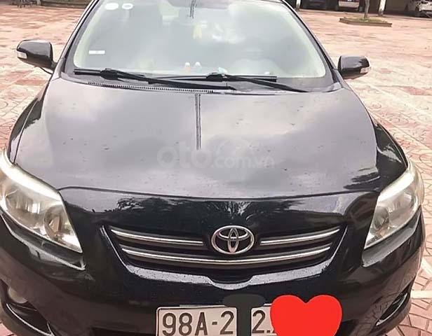 Bán Toyota Corolla Altis 1.8G MT 2009, màu đen, số sàn, giá tốt0