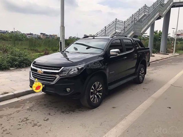 Bán Chevrolet Colorado LTZ AT 4x4 năm 2017, màu đen, nhập khẩu Thái Lan 0