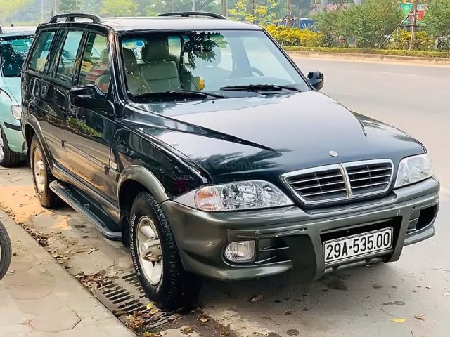 Bán Ssangyong Musso 2.3 AT 2005, màu đen, nhập khẩu, số tự động