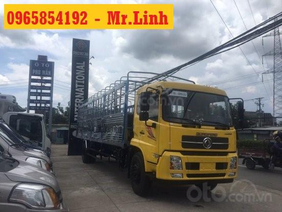 Mua xe tải Dongfeng B180 thùng mui 9.5M bạt, trả trước 250tr 09692774555