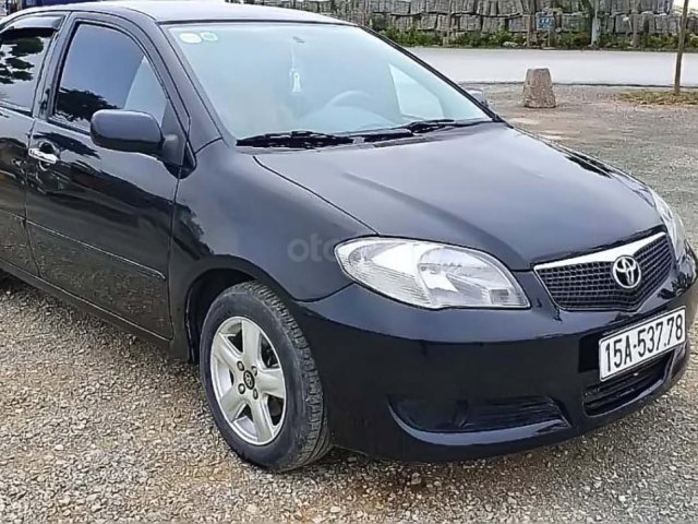 Cần bán gấp xe cũ Toyota Vios 1.5MT 2006, màu đen0