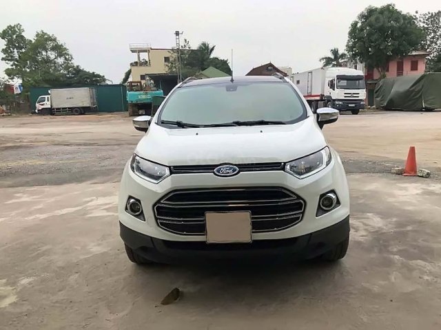 Xe Ford EcoSport 2016, màu trắng xe nguyên bản