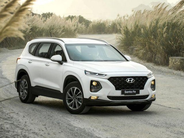 Giảm giá sốc chiếc xe Hyundai Santa Fe năm sản xuất 2019, màu bạc - giao nhanh toàn quốc0