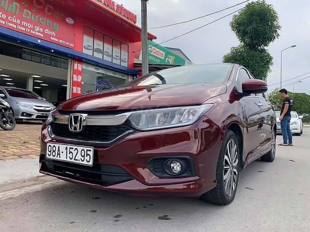 Bán Honda City 1.5TOP 2017, màu đỏ