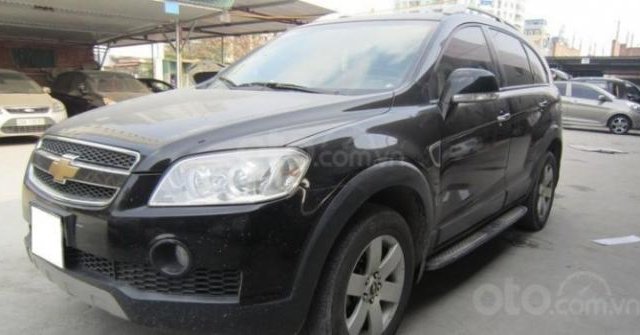 Cần bán Chevrolet Captiva Suv đời 2008, màu đen, nhập khẩu0