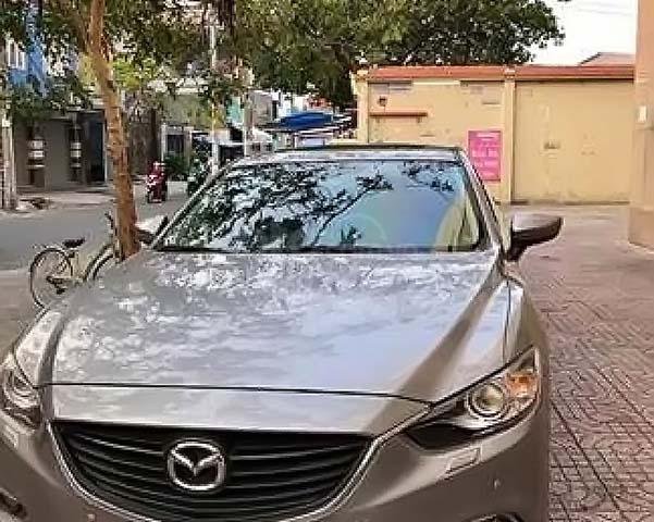 Bán Mazda 6 AT sản xuất 2017, màu bạc, chính chủ, 623 triệu