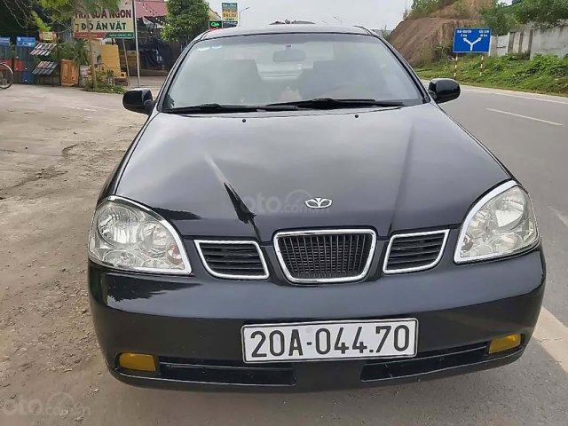 Cần bán Daewoo Lacetti EX 1.6 MT sản xuất năm 2005, màu đen