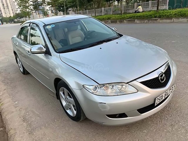 Bán Mazda 6 2.0 MT 2003, màu bạc, giá chỉ 235 triệu0