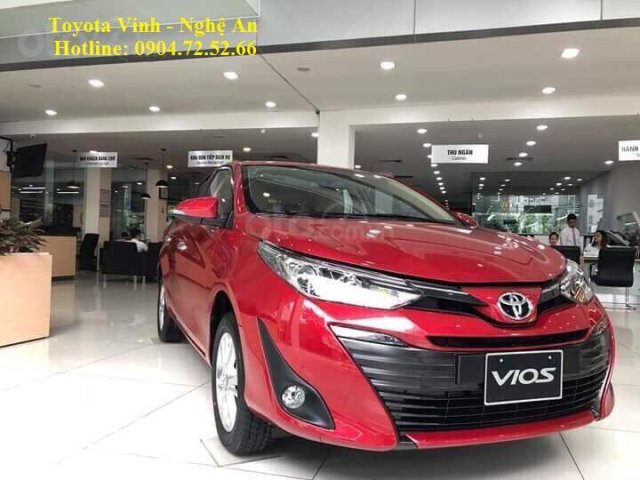 Toyota Vinh - Nghệ An - Hotline: 0904.72.52.66 - bán xe Vios G 2019 số tự động khuyến mãi khủng0