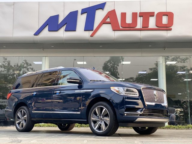 Bán Lincoln Navigator Luxury năm 2019, màu xanh lam, xe nhập0