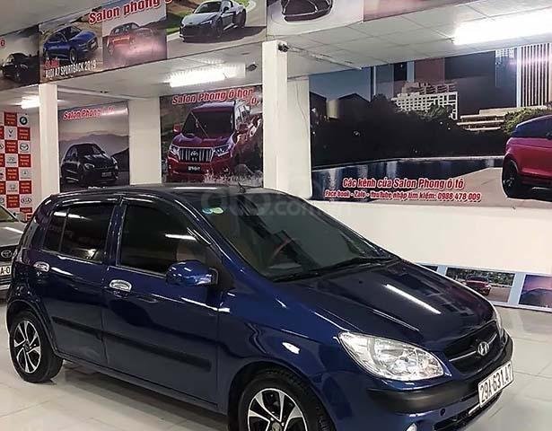 Bán Hyundai Getz 1.1 MT năm sản xuất 2009, màu xanh lam, nhập khẩu0