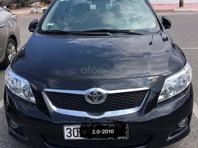 Bán xe Toyota Corolla Altis 2.0 đời 2010, màu đen0