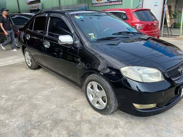 Bán Toyota Vios 1.5G năm 2004, màu đen, số sàn, 168 triệu0