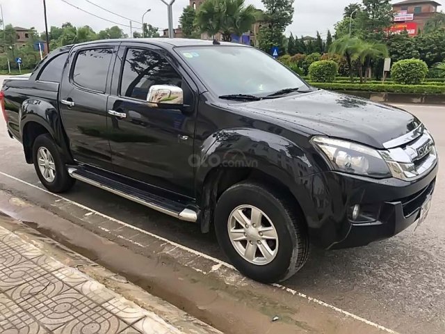 Bán Isuzu Dmax LS 3.0 4x2 MT năm 2014, màu đen, nhập khẩu 