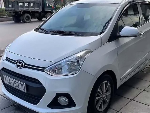 Bán ô tô Hyundai Grand i10 đời 2014, màu trắng, nhập khẩu nguyên chiếc số tự động0