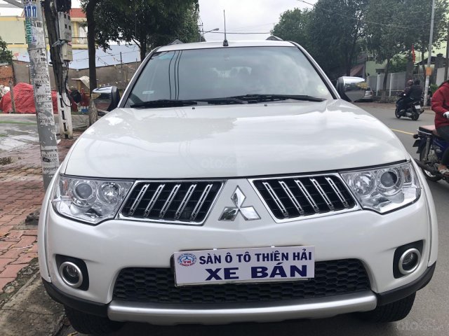 Cần bán Mitsubishi Pajero Sport G AT sản xuất 2012, màu trắng