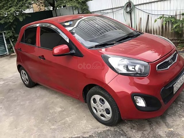 Cần bán lại xe Kia Morning Van 2014, màu đỏ, nhập khẩu số tự động