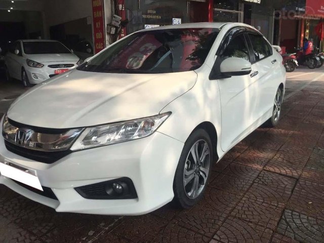 Cần bán lại xe Honda City 1.5AT năm sản xuất 2015, màu trắng số tự động giá cạnh tranh0