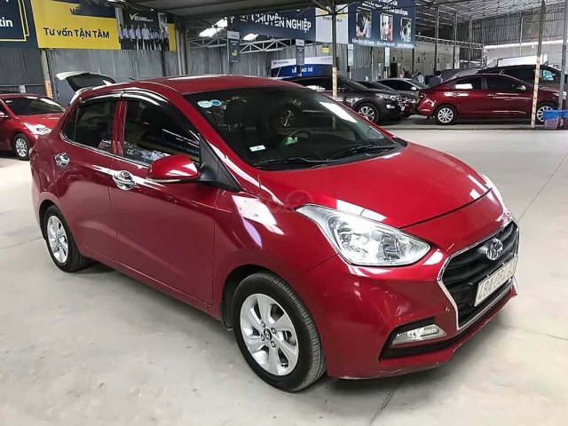 Bán ô tô Hyundai Grand i10 1.2AT 2017, màu đỏ còn mới0