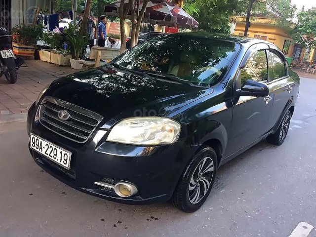 Bán Daewoo Gentra SX 1.2 MT đời 2009, màu đen, xe nhập  0