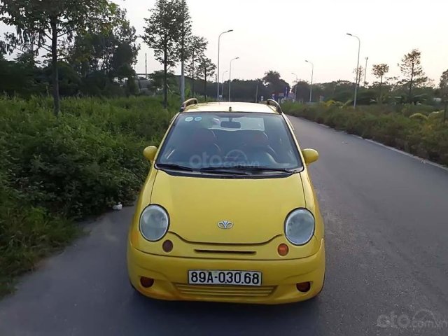 Bán Daewoo Matiz SE 0.8 MT sản xuất năm 2008, màu vàng, giá cạnh tranh0