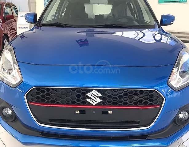 Bán Suzuki Swift GLX 1.2 AT đời 2019, màu xanh lam, nhập khẩu0