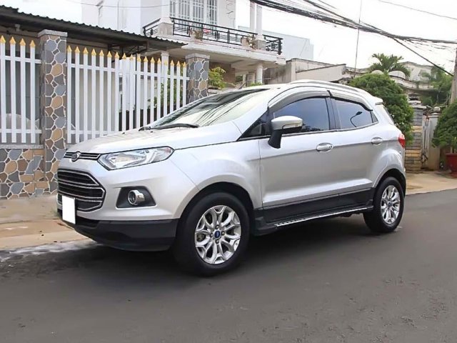 Bán Ford EcoSport Titanium năm 2015, màu bạc0