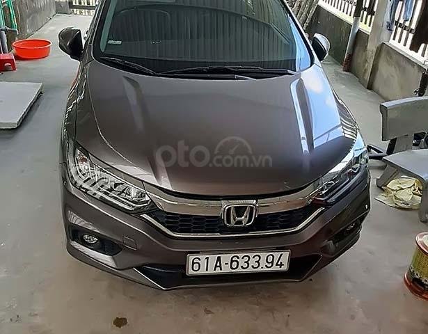 Cần bán lại xe Honda City đời 2019, màu nâu