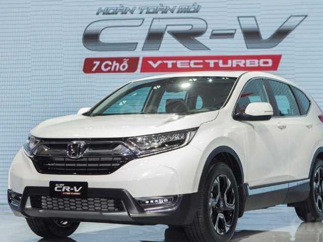 Honda Ôtô Mỹ Đình - Giảm giá cuối năm chiếc xe Honda CR V đời 2019, màu trắng, nhập khẩu nguyên chiếc0