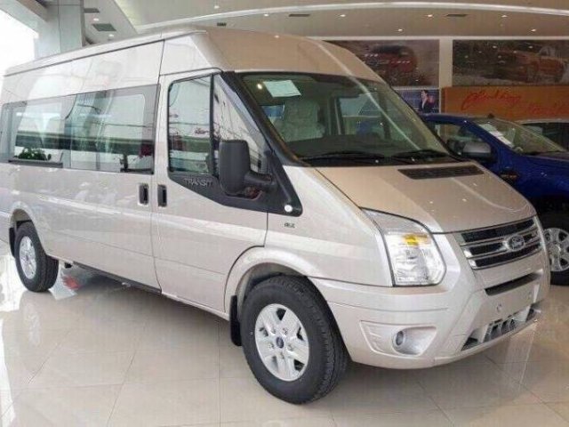 Bán Ford Transit Luxury năm sản xuất 2019, màu bạc, giá cạnh tranh0