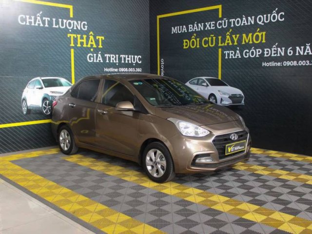 Bán xe cũ Hyundai Grand i10 2017, màu nâu0