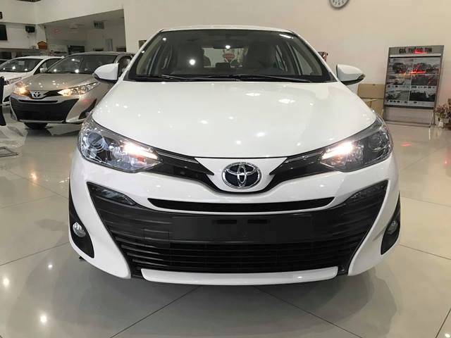 Cần bán xe Toyota Vios G 1.5 CVT 2019, màu trắng, giao xe toàn quốc