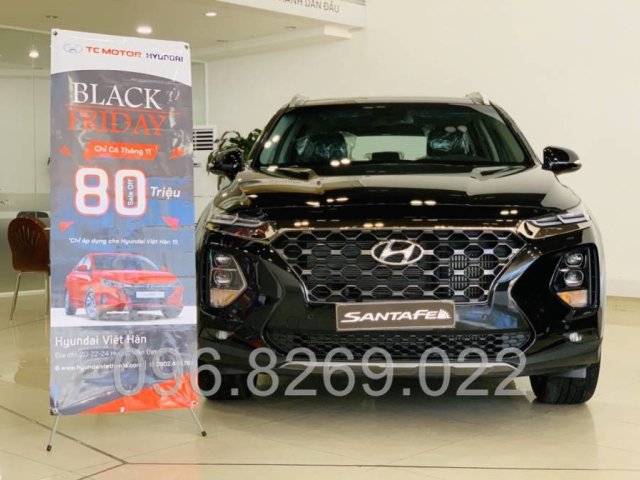 Bán nhanh với chiếc Hyundai Santa Fe 2.4 máy xăng cao cấp năm 2019, giao nhanh toàn quốc0