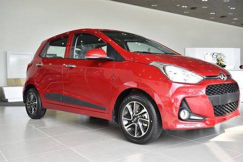 Giảm ngay 40 triệu - Khi mua Hyundai Grand i10 năm sản xuất 2019, màu đỏ, số sàn