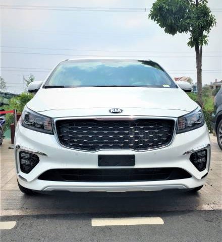 Bán ô tô Kia Sedona 2.2 Luxury sản xuất 2019, màu trắng, giao xe nhanh toàn quốc0