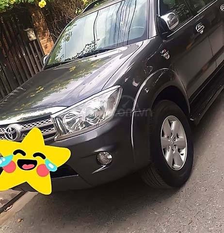 Bán Toyota Fortuner sản xuất 2011, màu xám, xe nhập, số sàn0